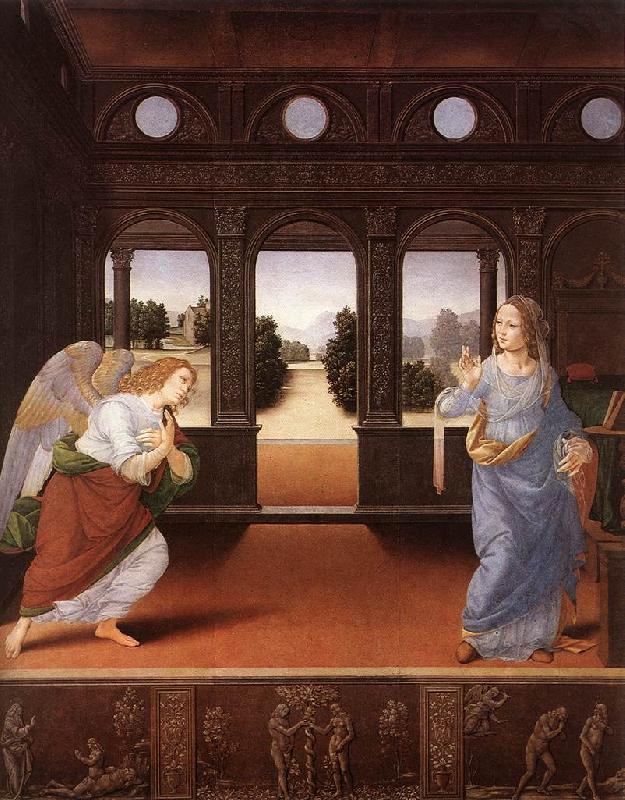 LORENZO DI CREDI Annunciation s6